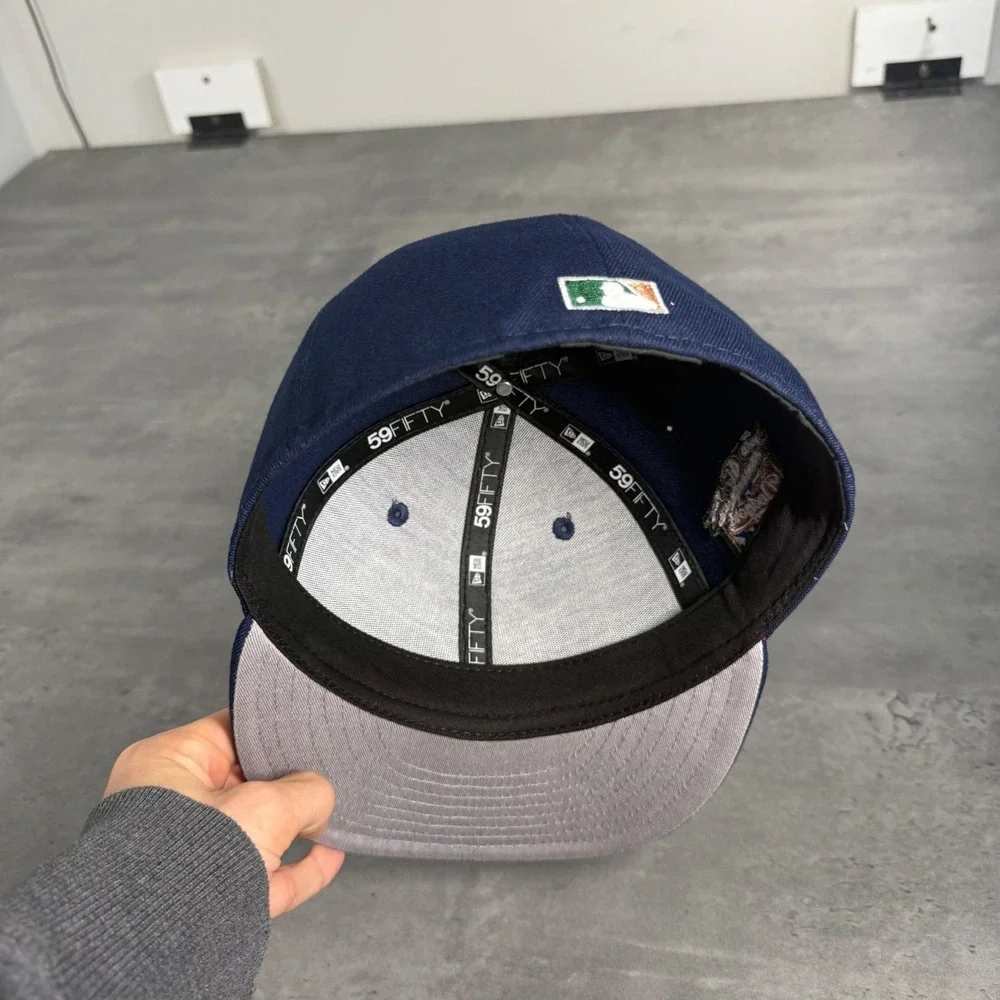 New Era Los Angeles Dodgers Hat 7 1/8‎ Mag Park Friday Night Lights Navy Green